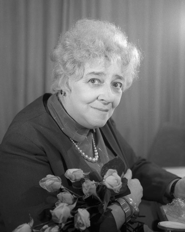 Фаина Георгиевна Раневская. 1967 год